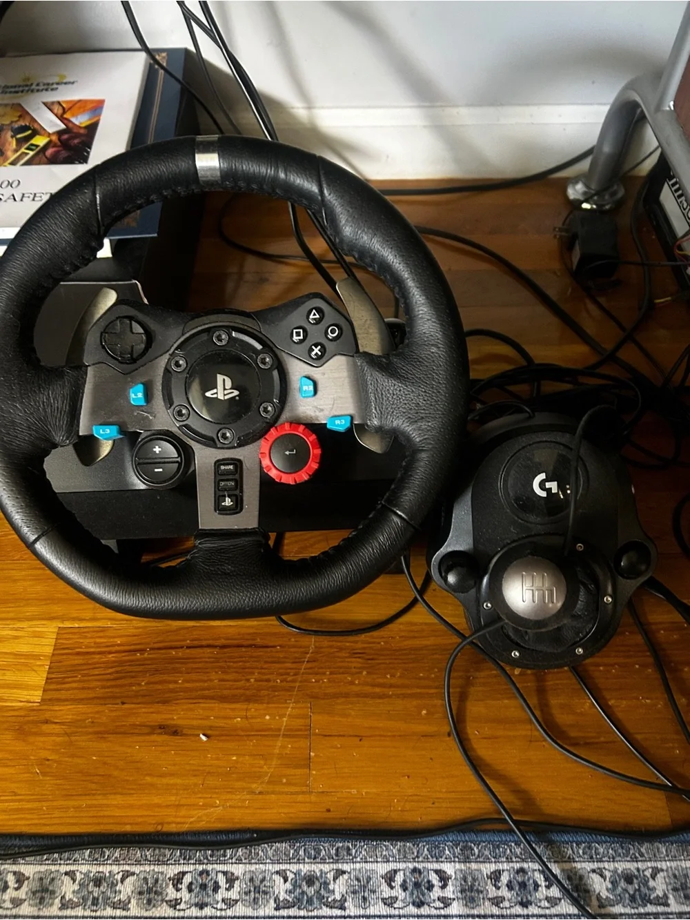 Sony Black Racing Wheel G29 steering wheel
